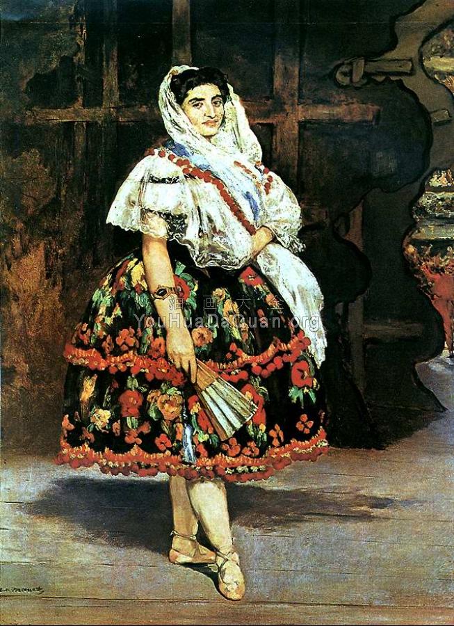 Lola de Valence - 爱德华·马奈